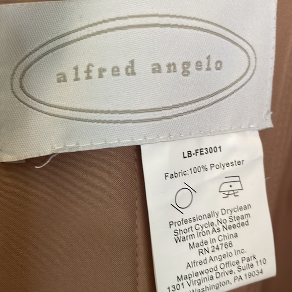 Alfred Angelo Harvest Gold Bridesmaid/ Prom Dress - Picture 3 of 3